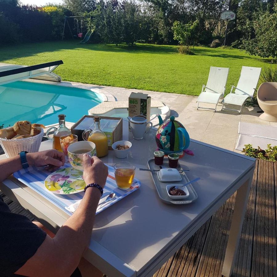 Grande Chambre Entre Caen Et La Mer Chambre Terrasse Jardin Et Piscine Mathieu 외부 사진