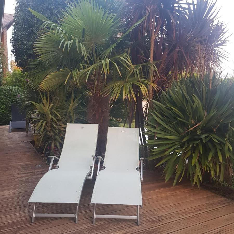 Grande Chambre Entre Caen Et La Mer Chambre Terrasse Jardin Et Piscine Mathieu 외부 사진
